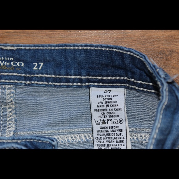 Rw&co light wash skinny boyfriend jeans size 27 - Picture 3 of 7